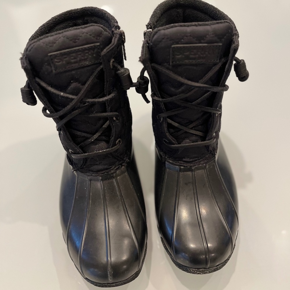 Sperry Topsider Waterproof Rain Boots Sz 8 - Picture 6 of 6